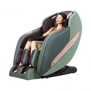 Fauteuil de massage Shiatsu chauffant grand format pour la maison, moteur 4D, rail double SL, capsule spatiale, massage des jambes, commande vocale IA, vente en gros - Product Image 2