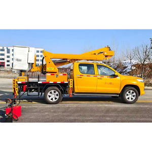 Camión plataforma elevadora telescópica Foton de 12 metros con cesta aislada para reparaciones de emergencia eléctricas - Product Image 1