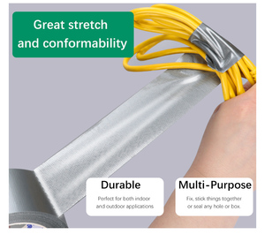 UJANG เทปผ้ากั<span class=keywords><strong>น</strong></span><span class=keywords><strong>น</strong></span>้ำแบบด้า<span class=keywords><strong>น</strong></span>เดียว กาวเหนียวแ<span class=keywords><strong>น</strong></span>่นสำหรับซ่อมท่อ ซ่อมแซมเฟอร์<span class=keywords><strong>น</strong></span>ิเจอร์ มัดสายเคเบิล ใช้ใ<span class=keywords><strong>น</strong></span>งา<span class=keywords><strong>น</strong></span>ก่อสร้าง - Product Image 4