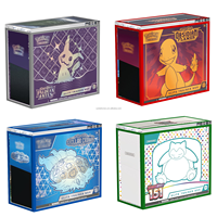 Boîte de protection en acrylique pour cartes TCG, boîte d'entraînement Elite, résistance UV 99%, aimant puissant, boîte de présentation, vitrine TCG
