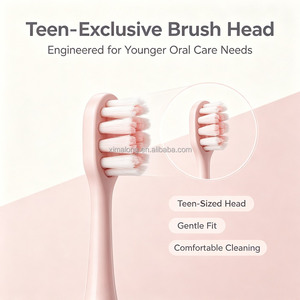 Têtes de <span class=keywords><strong>brosse</strong></span> à dents orthodontiques Ximalong en nylon pour un nettoyage quotidien et un blanchiment – Lot de 4 – Blanc – Pour le nettoyage des dents - Product Image 4