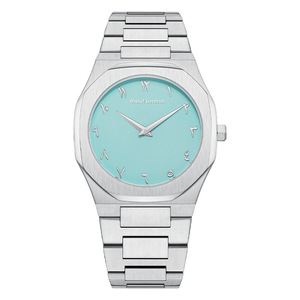 Montre à quartz pour homme ultra-fine la plus vendue, bracelet en acier inoxydable, cadran de 40 mm, étanche, pointeur de charme, verre, prise en charge du dropshipping - Product Image 1