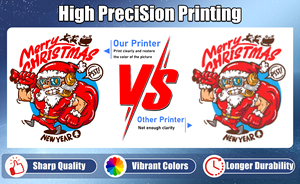 Impresora DTF A3 de 13 Pulgadas con Cabezal de Impresión XP600, Disponible en EE. UU. y la UE |   Impresora de Transferencia Directa de Rollo a Rollo para Impresión de Camisetas - Product Image 5