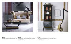 Châu Âu Ý Thiết Kế Hiện Đại Màu Tím Nhung Ghế Bành Bằng Gỗ Ghế Ăn - Product Image 4