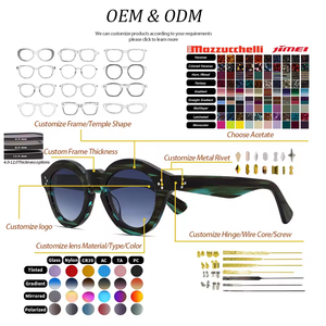 Monturas de <span class=keywords><strong>Gafas</strong></span> Ligeras de Estilo Vintage con Protección Anti Luz Azul para Uso con Receta Unisex - OEM/ODM Disponible - Product Image 3