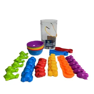 yiiyo Direct Sales Soft Rubber Animal Rainbow Counting Early counting early education cognitive toys children's Montague