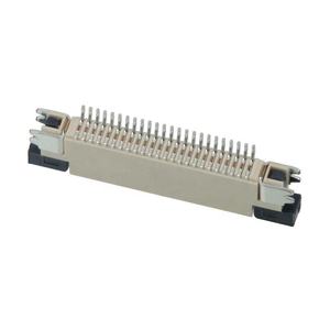 ขั้วต่อ ZIF FPC แบบแนวนอนและแนวตั้ง 0.5 ท็อป บอททอม คอนแทค สำหรับจอ LCD ซัมซุง ยี่ห้อ XFE ชุบทอง/ดีบุก แบบติดตั้งบนพื้นผิว - Product Image 4