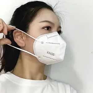 10 gói CE FFP2 mascarillas KN95 mặt nạ 6ply bảo vệ từ bụi mùi bột Vòng tai kn95mask Masque dùng một lần