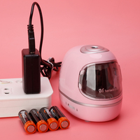 Taille-crayon électrique Tenwin 8030, pointe réglable, lame en spirale robuste, affûtage rapide, batterie USB, arrêt automatique du crayon