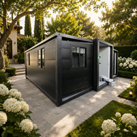 Maison conteneur préfabriquée sur mesure de 20 à 40 pieds, maison conteneur modulaire pliable, aménagement sur mesure disponible