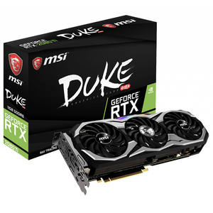 การ์ดจอ MSI GeForce RTX 2080 Ti 11G มือสอง พร้อมหน่วยความจำ GDDR6 11GB 352-bit รองรับ Clock NVLink SLI-Ready HDCP 2.2 GeForce RTX 2080 - Product Image 1