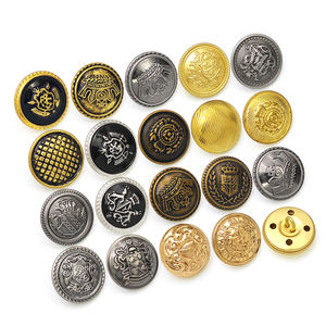 KUNSHUO Bouton Usine Bouton à tige en métal Manteau de smoking Blazer Costume Fer Acier inoxydable Cuivre Laiton Bouton uniforme - Product Image 1