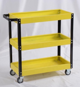 Factory Supply Simple 3 Layers Garage Workshop Garden <strong>Tool</strong> <strong>Cart</strong> - Product Image 3