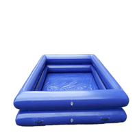 Petite piscine gonflable d'intérieur en gros pour des enfants matériel épaissi de PVC résistant à l'usure et jeu à la maison approprié