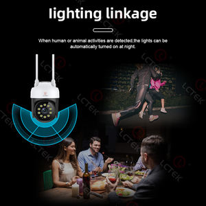 Kamera CCTV Nirkabel MINI Luar Ruangan, Kamera CCTV Nirkabel MINI, Zoom 4X, Kamera <span class=keywords><strong>IP</strong></span> Wifi Pintar, Tuya, Penjualan Laris 3MP - Product Image 3