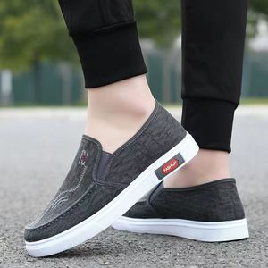 Mocassins légers et confortables en toile denim pour hommes, chaussures <span class=keywords><strong>bateau</strong></span>, mocassins décontractés à enfiler pour hommes, baskets pour hommes - Product Image 3