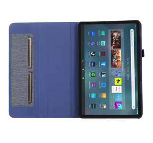 Étui en cuir PU en tissu mince avec fonction de support Coque de protection pour <span class=keywords><strong>tablette</strong></span> pour <span class=keywords><strong>tablette</strong></span> <span class=keywords><strong>Amazon</strong></span> Fire Max 11 pouces 2023 - Product Image 4