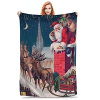 Couverture Chaude en Flanelle 280g, Imprimée Numérique, Personnalisable, Motif Avions, Conception DIY, pour Canapé, Lit, Grand Format
