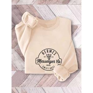 Sweat à capuche personnalisé surdimensionné pour femme, imprimé <span class=keywords><strong>APOLLO</strong></span> EST 1889 FARGANG CO Fine Divine Bolts Printemps/Été - Product Image 4
