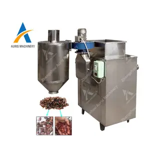 Máquina peladora de granos de cacao automática, 100 kg, 200 kg/h