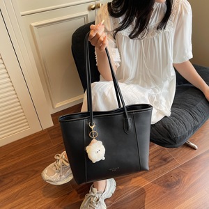Nouveauté Sac fourre-tout en PU résistant à l'eau pour femmes, pour les voyages quotidiens en plein air, les courses, l'été, l'automne, le printemps - Product Image 3