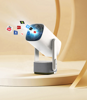 Projecteur Mini Home Cinéma Portable K2 avec Batterie Intégrée, Auto Focus Intelligent, Android 11, WiFi 5G, Écran LCD LED 4K et Stéréo HIFI – Fabrication ODM