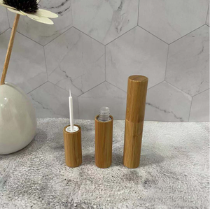 Tube de maquillage pour eye-liner, tube cosmétique en bambou - Product Image 5