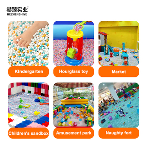 جزيئات البورسلين لتصنيع الهياكل الداخلية للألعاب، مادة تضمن ثبات شكل الألعاب، مادة صناعية لألعاب الأطفال، جزيئات البورسلين، رمل البورسلين - Product Image 2