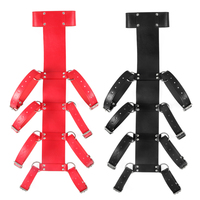 Ceintures de bondage réglables pour jeux de rôle BDSM, instruments sadomasochistes SM, ceintures de bondage corporel en cuir BDSM