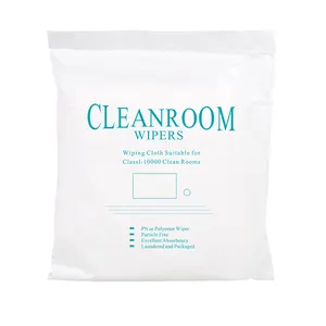 Super Soft Cleaning Microfiber Wiper Made From 25%Nylon And 75% Polyester, Lens Cleaning Lint Free Cleanroom Wiper