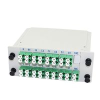 Boîtier optique à fente pour cassette de fibre optique monomode, répartiteurs PLC - 1x2 1x4 1x8 1x16 SC APC PC UPC