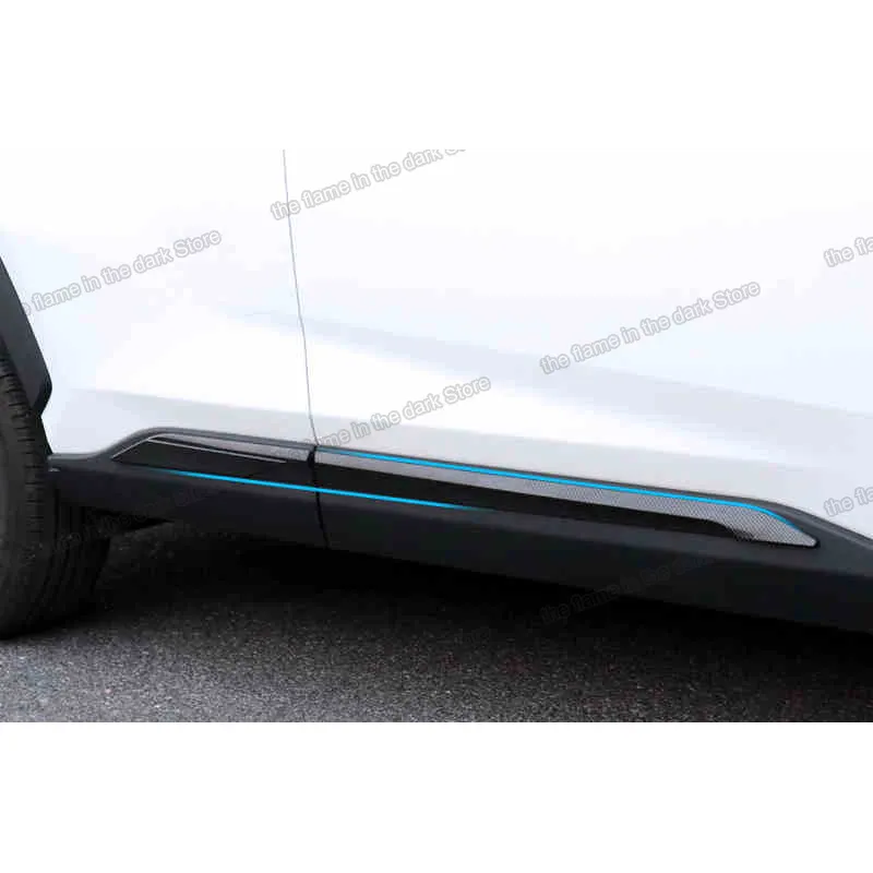 Lsrtw2017 für Toyota RAV4 Xa50 Car Door Edge Strip körper kit Trims Decorative Trims Accessories Chrome 2019 2020 2021 aufkleber