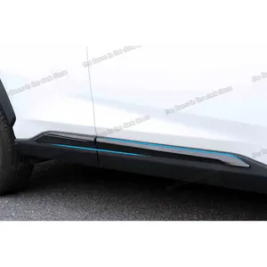 Lsrtw2017适用于丰田RAV4 Xa50车门边条车身套件饰件装饰饰件配件Chrome 2019 2020 2021贴纸
