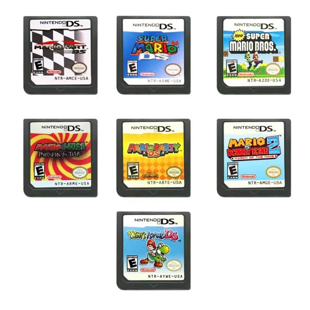 2026 DS Games Cartridge for Mario Vs. Donkey Kong 2 March of the Minis DS Console Game Card for Nintendu Drop Shipping