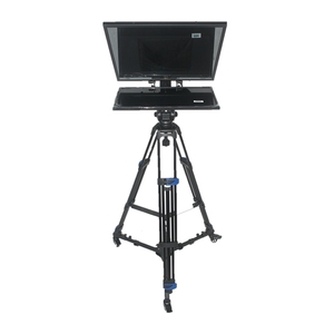 <span class=keywords><strong>Telepromter</strong></span> de transmisión de monitor abatible autorreversible de 27 pulgadas profesional de la marca Simar para equipos de estudio de radio y TV - Product Image 1