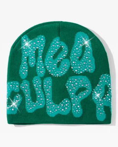 Alta calidad personalizado Reversible <span class=keywords><strong>Bini</strong></span> All Over Print Bennie Cap Hat niños invierno satén forrado gorros de punto Unisex para hombres - Product Image 5