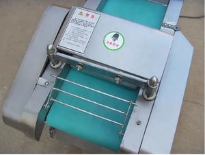 Machine de découpe de légumes entièrement automatique machine de découpe d'anneau de piment machine de découpe d'anneau de piment machine de découpe de gourde amère continue - Product Image 5