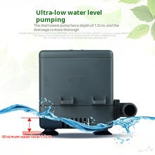 HJ-861 친환경 미니 잠수정 펌프 낮은 수위 수족관 사일런트 순환 필터 상자 포장 실린더 모양 물고기 - Product Image 3