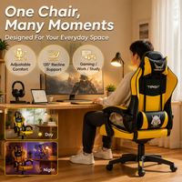 Chaise de bureau AOR pour le gaming, très rentable, avec base en nylon 320, accoudoirs articulés confortables et pliables, vente en gros usine