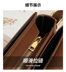 Bolsos de Mano de Cuero Genuino de Alta Calidad al por Mayor, Bolsos de Hombro de Diseñador para Mujer - Product Image 5