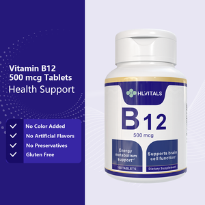 Suplemento Diario de Vitamina B12 de Marca Privada, Cápsulas Vegetarianas Sin Gluten y Sin OMG, 90 Tabletas, 2,500 mcg - Product Image 3