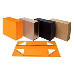 Caja de <span class=keywords><strong>Compras</strong></span> Plegable de Cartón Corrugado con Logotipo Personalizado, Cajas Rígidas de Cartón Reciclable, Embalaje de Regalo de Lujo con Cierre Magnético - Product Image 2