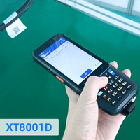 Escáner de código de barras manual XT8001D 2D, escáner manual inalámbrico Android 15