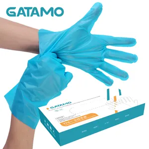 G31廉价手一次性手套食品安全软手套TPE清洁塑料花园手套