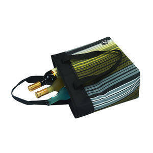 Sac isotherme pour livraison de déjeuner sacs isothermes en tissu laminé pp tissé sacs à lunch isothermes avec logo personnalisé pour adultes - Product Image 4