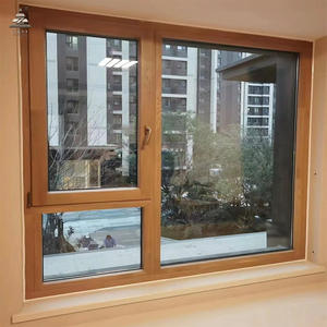 <span class=keywords><strong>Fenêtre</strong></span> en bois recouvert d'aluminium ZEYI moderne avec isolation au gaz argon, certifiée Energy Star, système d'opération fluide - Product Image 3