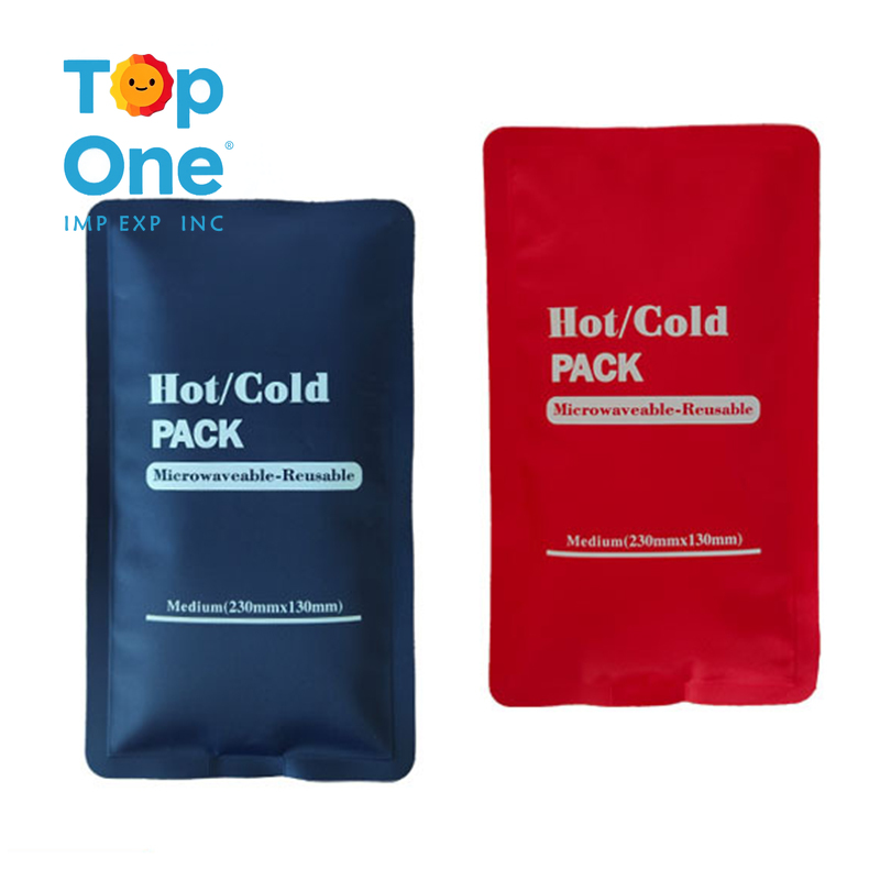 TopOne Reusable Hot Cold Gel Packs Multi-Size Small Rectangular Flexible Compression Ice Pack