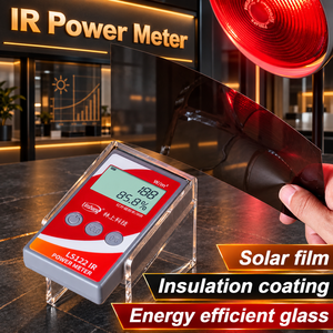 Radiomètre IR haute précision LS122 0-40000 W/m² pour la mesure de la réjection de chaleur des films solaires - Product Image 2