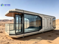 Maison capsule spatiale standard australienne, cabane modulaire préfabriquée, résistante aux termites, pour utilisation en outback