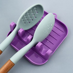 Multi-Purpose Easy-To-Clean <b>Kitchen</b> Utensil Holder Pot Lid <b>Rack</b> with Spatula <b>Storage</b> Drain Chopsticks Spoons <b>Rack</b> for Home Use - Product Image 4